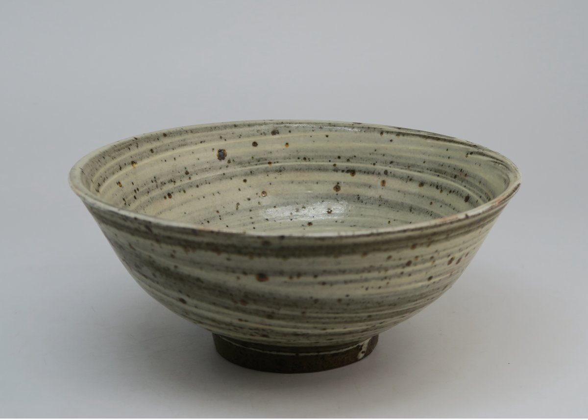 唐津焼　刷毛目　陶器鉢　5個セット 黒灰色スワール 唐津刷毛目鉢（隆 作） | 隆太窯 shop