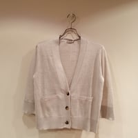 MARGARET HOWELL リネンカーディガン