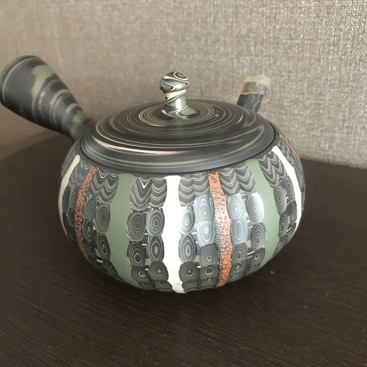 常滑焼 春太朱泥牡丹彫急須 | 守屋商店