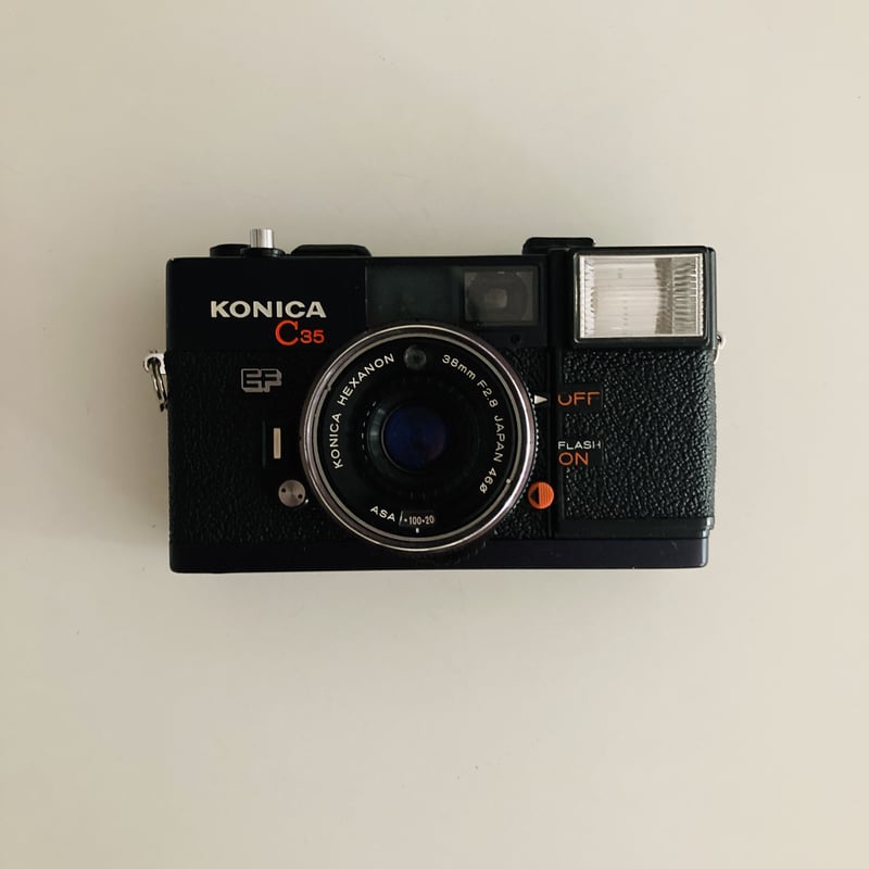 KONICA C35 EF フィルムカメラ 写真付 | 守屋商店 KONICA C35 EF フィルムカメラ 写真付 | 守屋商店