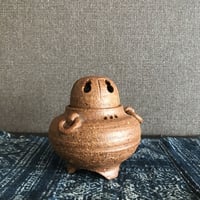 名工　基泉作　春秋文香炉完品セール品 春秋文【豆丸香炉】 — 賞美堂本店オンラインショップ