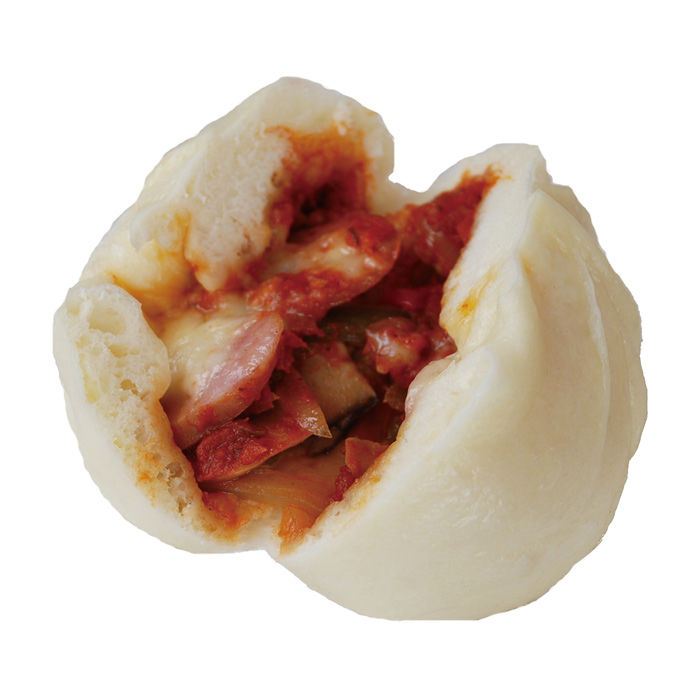 ピザまん | 豚まんじゅう専門舗 鎌倉点心