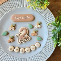 《Birthday cookie》＊アイシングクッキーセット～cherry～＊