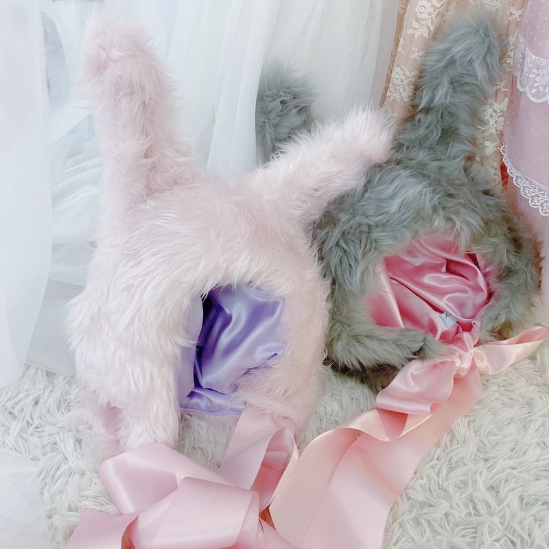 なまいきうさぎ帽子(帽子、-ノーマルタイプ ピンク) | なまいき