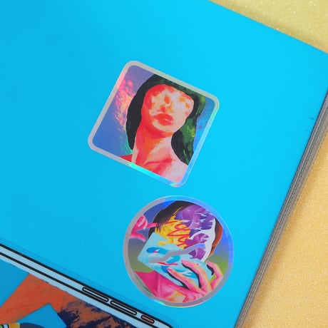 HOLOGRAM mulch STICKER