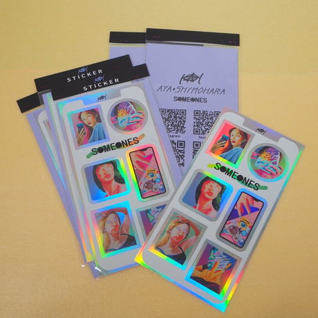 HOLOGRAM mulch STICKER