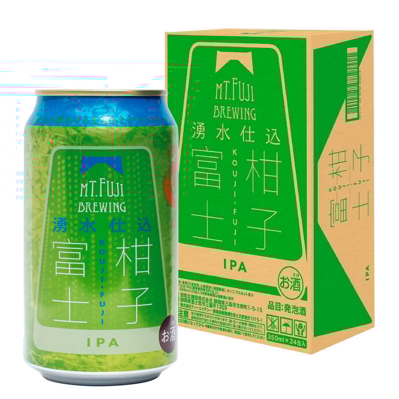 JGBA2020銅賞】柑子富士（こうじふじ）IPA 350ml缶 | Mt. Fuji Br