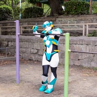 ほにょ 5号機ブラウニー 直筆サイン入りポストカード「にょロボてぃくす」