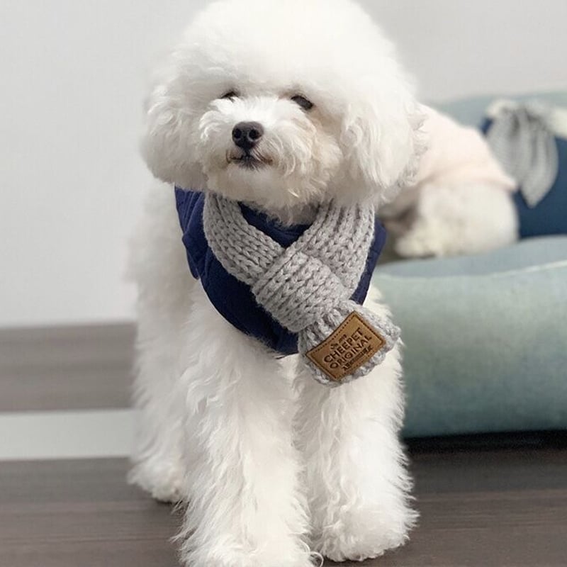 即納》117 あみあみマフラー | pet azmin shop