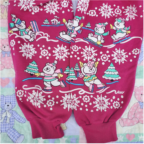 アイススケートクマさんスウェット🧸♡