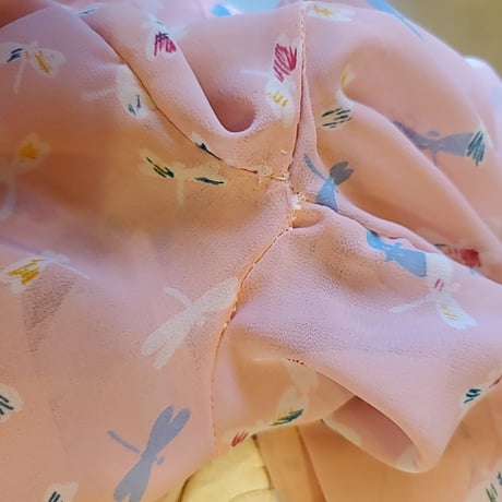 春色ピンクブラウス🌷´-