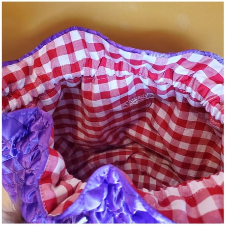 オリジナルねむねむ巾着BAGマシュー君 (ハンドメイド)