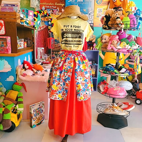 カラフルフラワースカート🌈