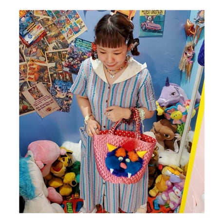 オリジナルねむねむトートアンバー君(ハンドメイド)