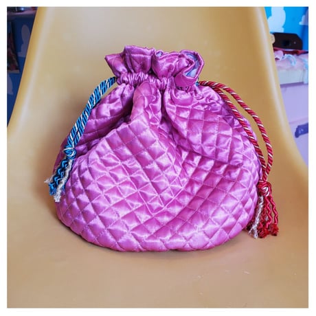 オリジナルねむねむ巾着クロエちゃん(ハンドメイド)