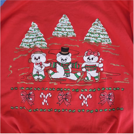 Xmasクマfriendスキー中