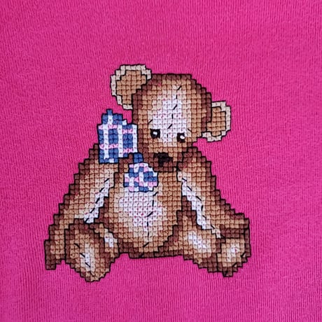お家のクマちゃん連れてきちゃったスウェット🧸