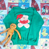 リンリン鳴るクマサンタ🎅スウェット