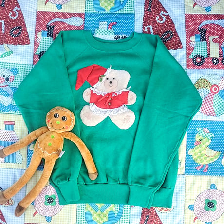 リンリン鳴るクマサンタ🎅スウェット