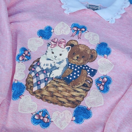 クマとネコのあざと可愛いスウェット♡