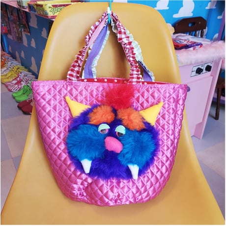 オリジナルねむねむトートアンバー君(ハンドメイド)