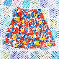 カラフルフラワースカート🌈