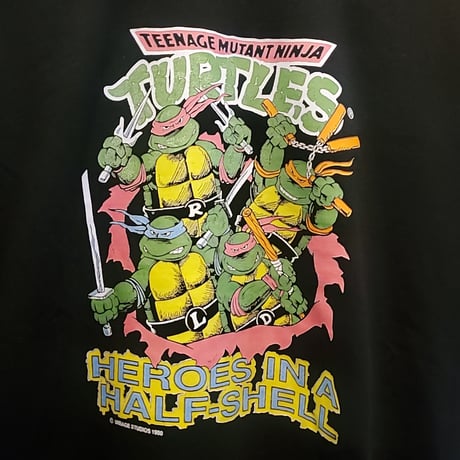 目の幅が近めの可愛いタートルズ🐢
