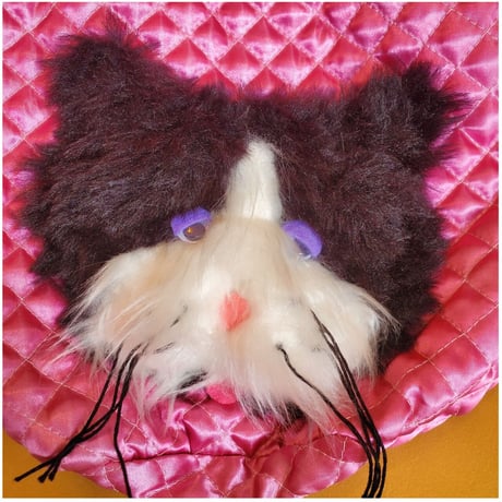 オリジナルねむねむ巾着クロエちゃん(ハンドメイド)