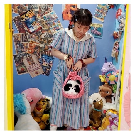オリジナルねむねむ巾着ノア君(ハンドメイド)