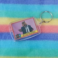 アルフ(ALF)横向きクリアキーホルダー