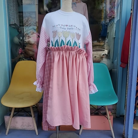 リメイク商品🧸チューリップワンピース