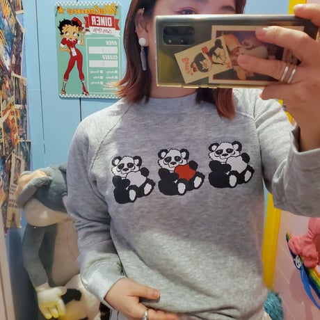 3つ子パンダちゃん🐼スウェット