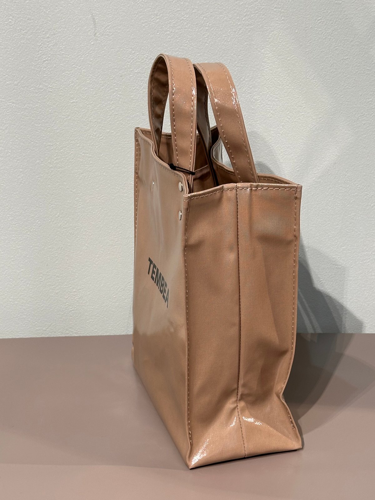 TEMBEA／ペーパートート クリア・サンドベージュ | MWL STORE