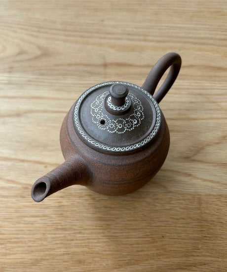 小北條 Kohokujo／MWL ＃2524 象嵌焼締後手急須（150ml）