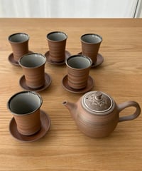 小北條 Kohokujo／限定ヒマラヤムーン茶器6個揃・桐箱入り（280ml）
