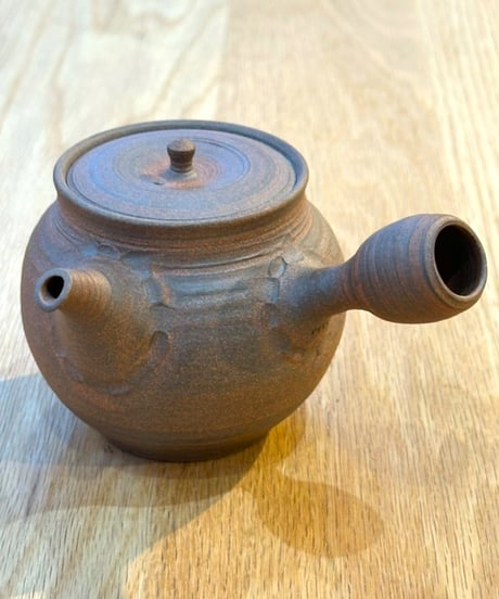 小北條 Kohokujo／MWL ＃15−２ 焼締 横手急須・丸（270ml）