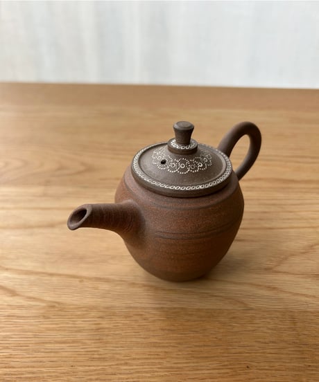小北條 Kohokujo／MWL ＃2524 象嵌焼締後手急須（150ml）