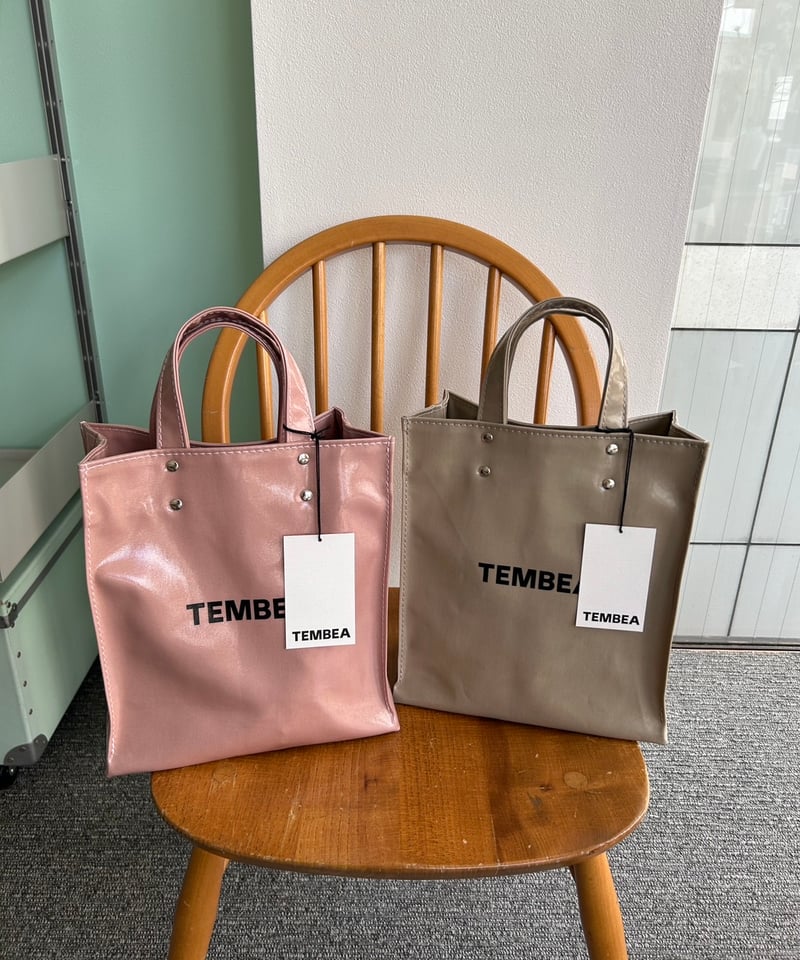 TEMBEA／ペーパートート クリア・サンドベージュ | MWL STORE
