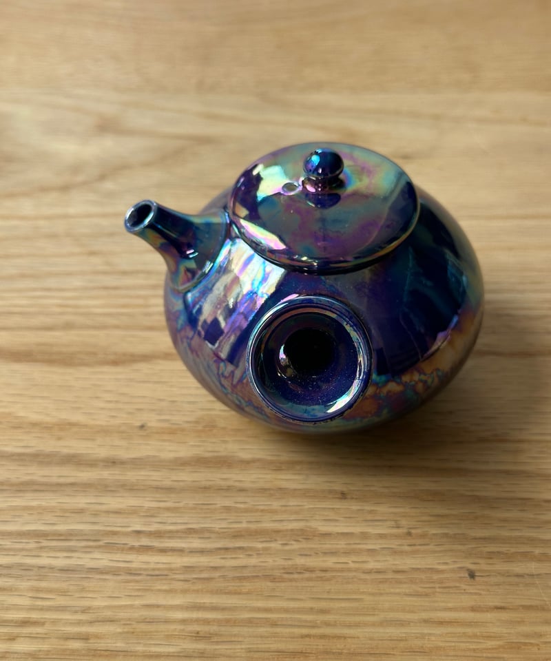 【唯一無二】墨釉 × 経文彫刻｜作家物 茶壺／急須【高値即売】備前焼き 唯一無二】墨釉 × 経文彫刻｜作家物 茶壺／急須【高値即売】備前焼