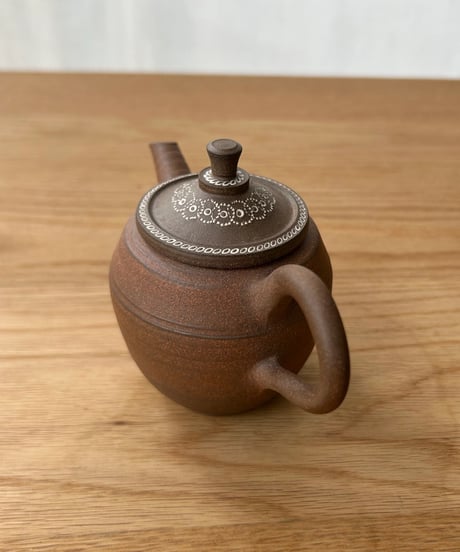 小北條 Kohokujo／MWL ＃2524 象嵌焼締後手急須（150ml）