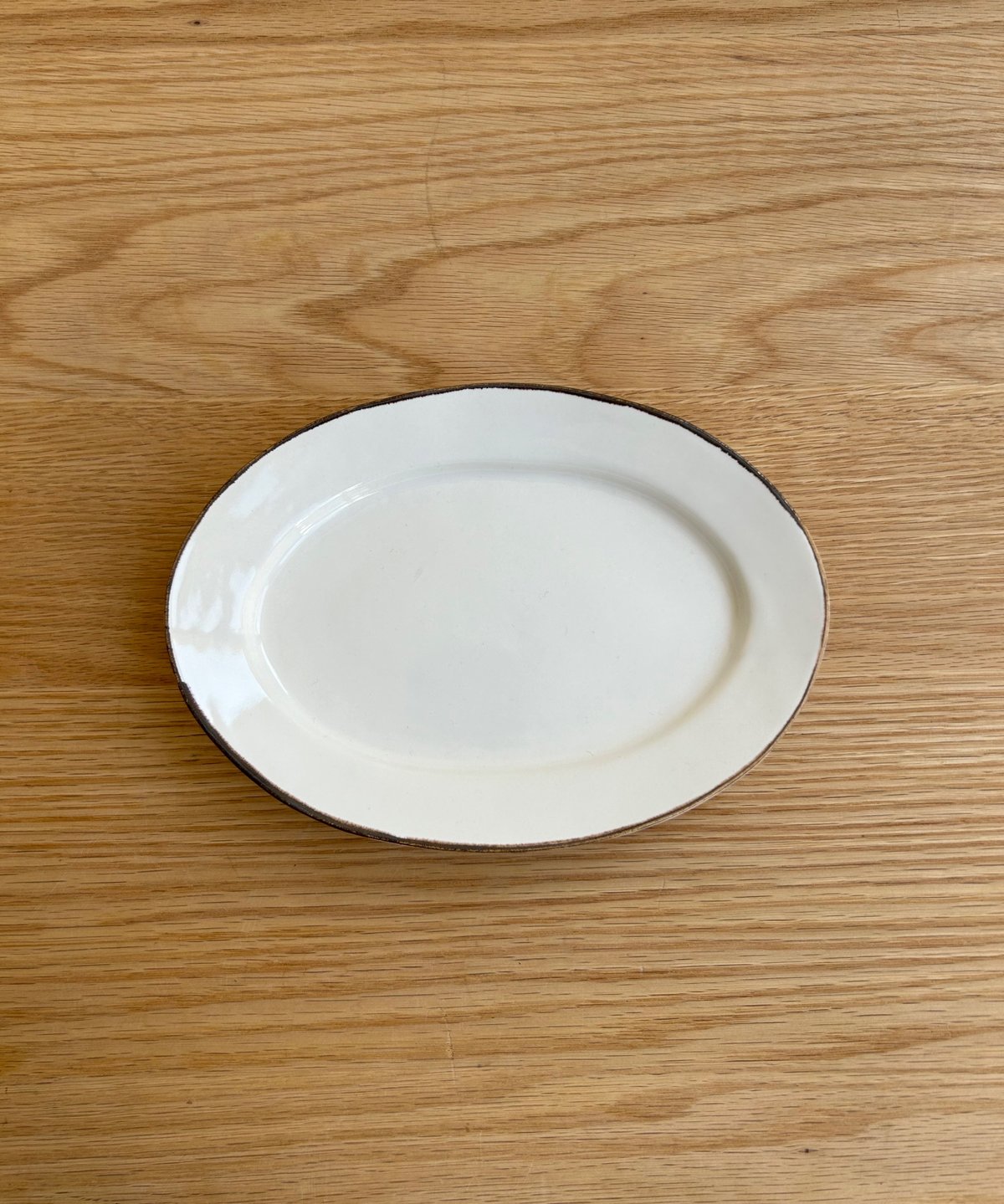 大井寛史・オオイヒロシ／パールオーバル皿（中)19㎝ H–37 | MWL STORE