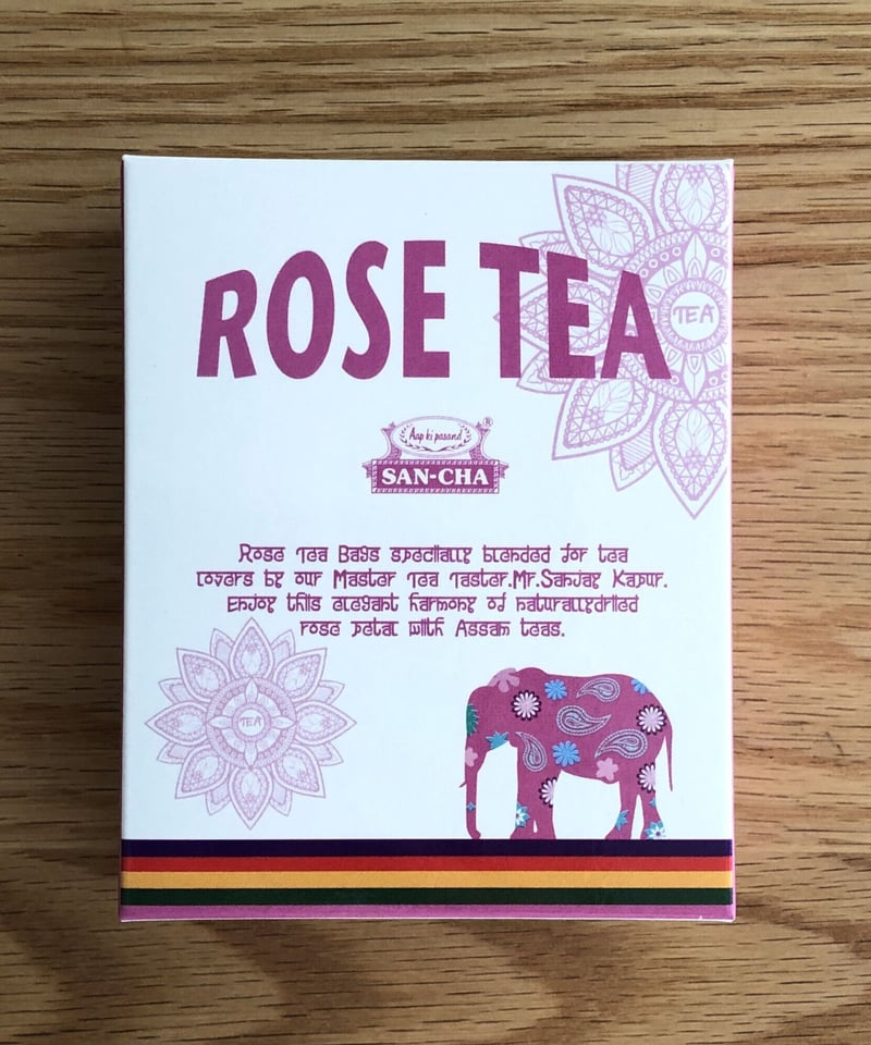 SAN-CHA/サンチャ・ローズティー(ティーバッグ8P・一括包装 SAN-CHA/サンチャ・ローズティー(ティーバッグ8P・一括包装