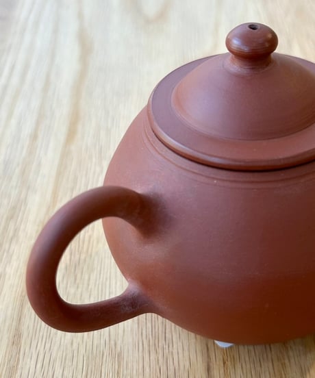 小北條 Kohokujo／＃25 朱泥 印籠蓋後手茶注（約160ml）
