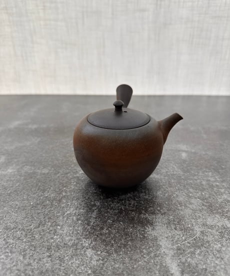 陽景 窯変満月急須 #33
