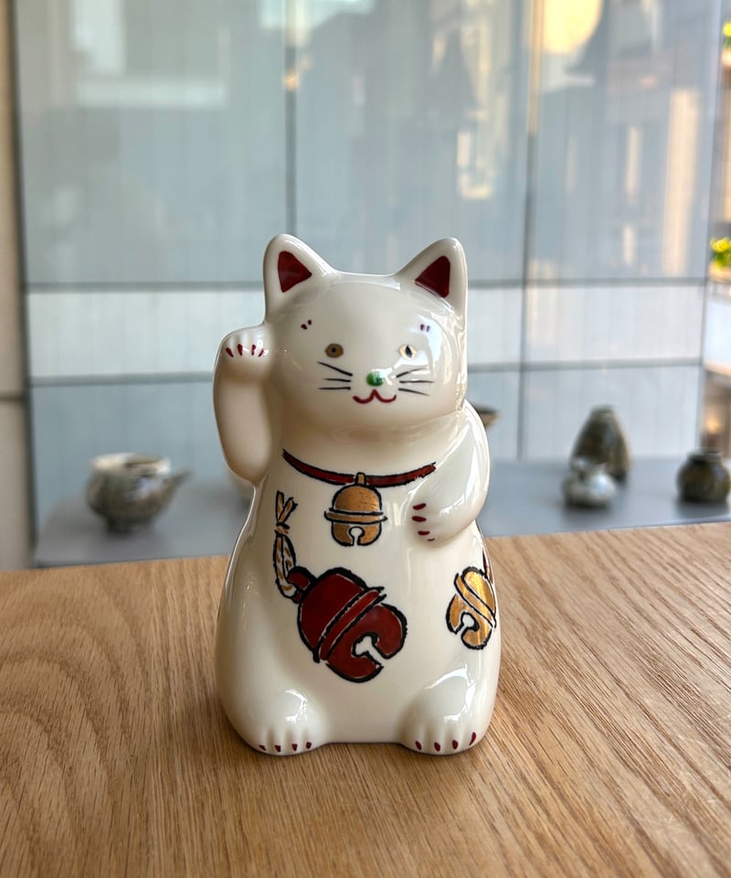 福ねこ／まねき猫・仁清（鈴） | MWL STORE