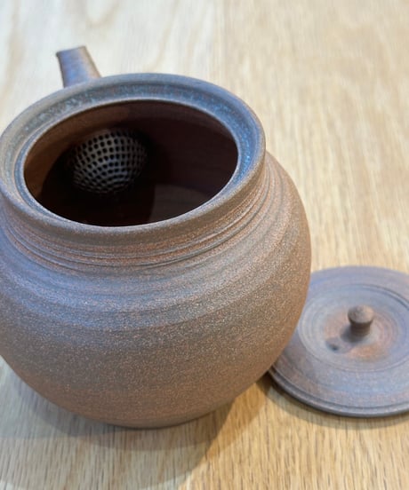 小北條 Kohokujo／MWL ＃15−２ 焼締 横手急須・丸（270ml）