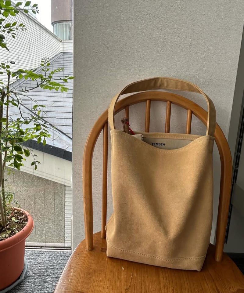 L'ECHOPPE TEMBEA別注 バゲットトート スウェード トートバッグ TEMBEA｜テンベア スタイリング -ユニセックス-｜L'ECHOPPE