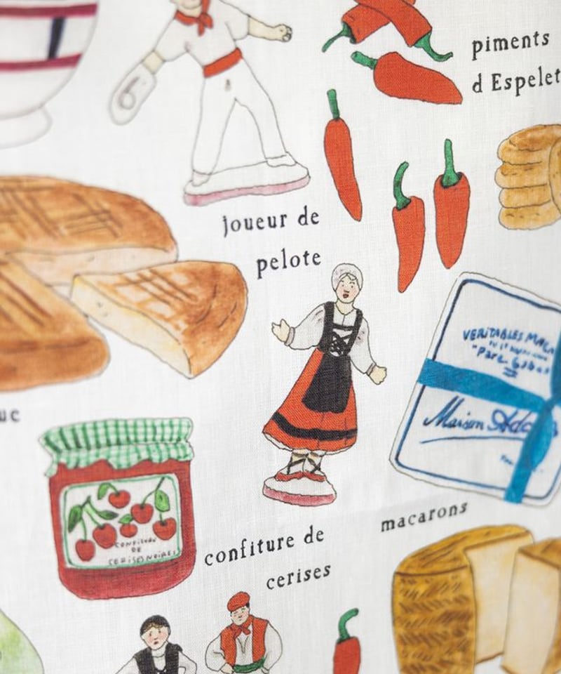 バスクからお土産」／リネンカレンダー2026（イザベル ボワノ） | MWL