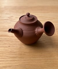 三代山田陶山 朱泥後手急須平蓋 #276 | MWL STORE