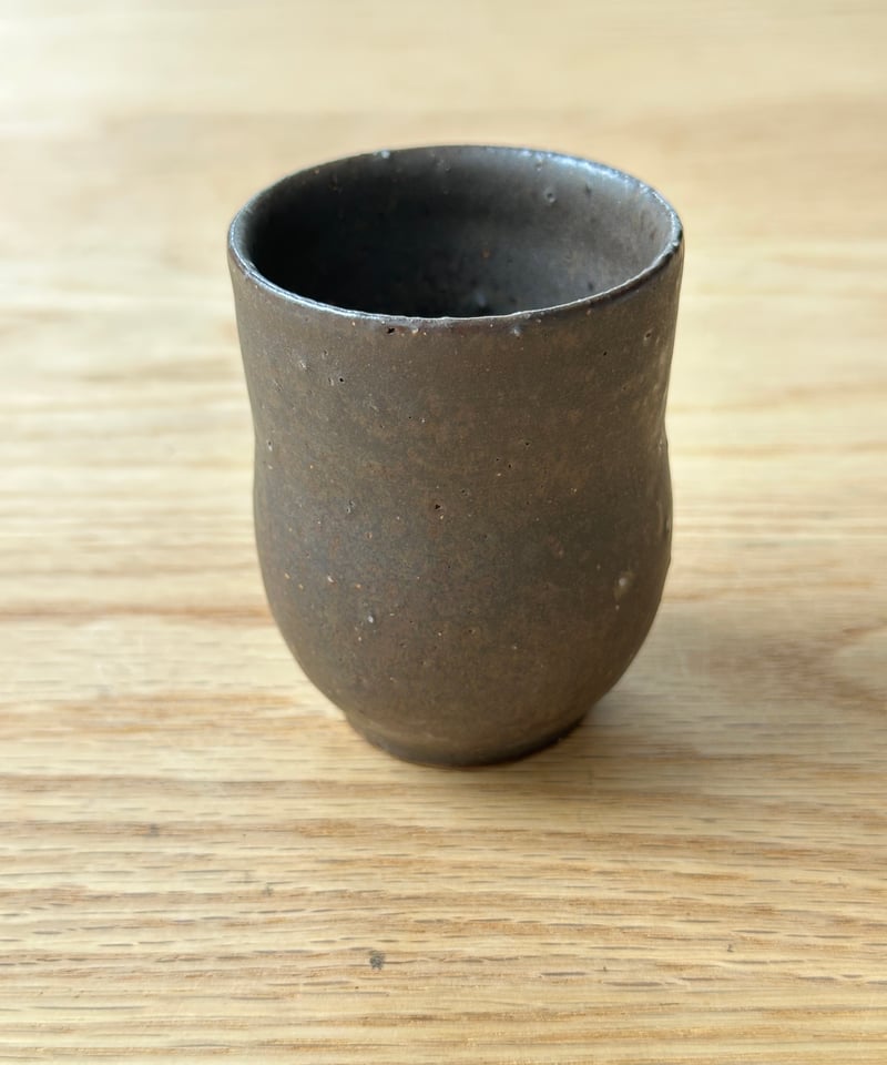 未使用品　備前 湯呑 安弘 2客 Yahoo!オークション -湯呑み、カップ(備前)の落札相場・落札価格